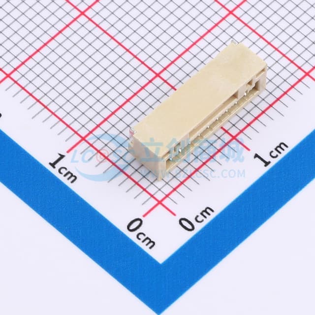 1x9P 间距:1.25mm 卧贴 系列:GH实物图