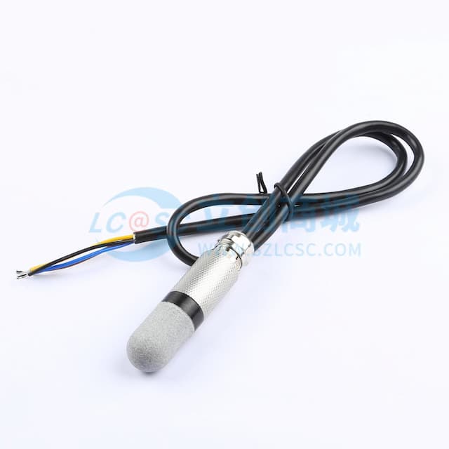 探头型温湿度传感器实物图