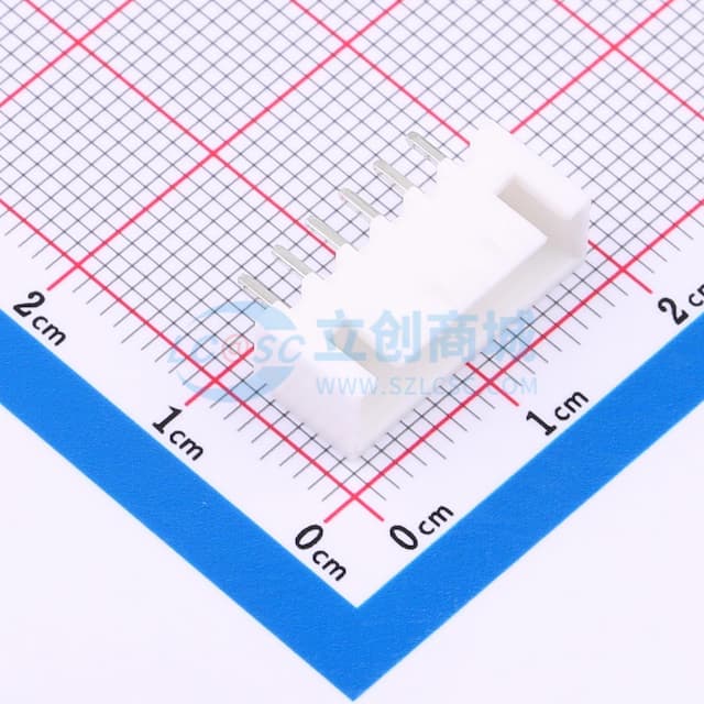【插件】1x6P 间距:2.5mm 直插 系列:XHB实物图