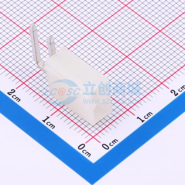 2x1P 间距:4.2mm 弯插 系列:Mini-Fit(MX 4.2)实物图