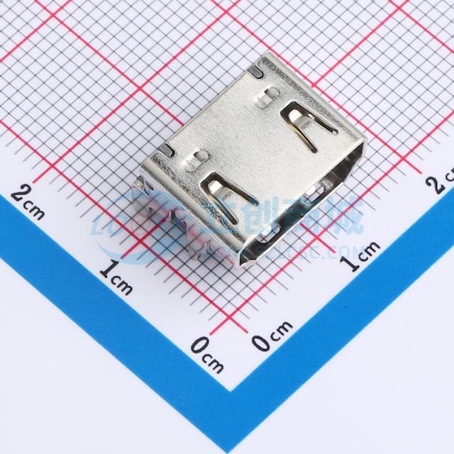 HDMI-A 母 19P实物图