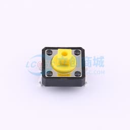 12x12x7.3mm方头 直插 轻触开关250gf缩略图