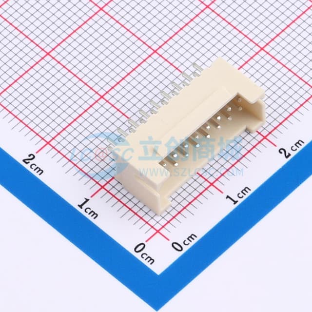 2x9P 间距:2mm 直插实物图