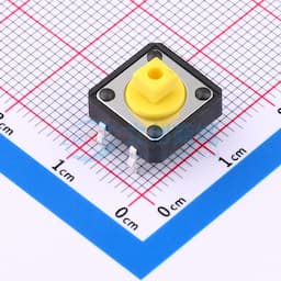 12x12x7.3mm方头 直插 带柱轻触开关180gf缩略图