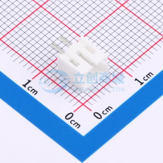 【插件】1x2P 间距:2mm 直插 系列:PH实物图