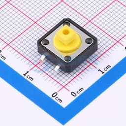 12x12x7.3mm方头 立贴 带柱轻触开关250gf缩略图