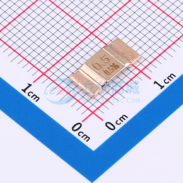 0.5mΩ ±0.5% 5W实物图