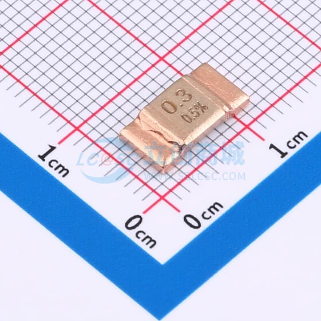 0.3mΩ ±0.5% 5W实物图