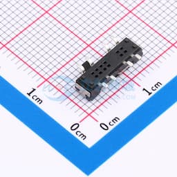 三档卧式贴片 8脚拨动 柄长2MM缩略图