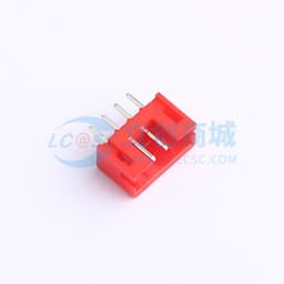 【插件】红色 1x4P 间距:2mm 直插 系列:PH缩略图