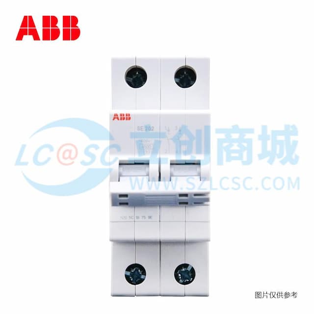 ABB 微型断路器 SE202-C50实物图