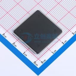 带DSP和DP-FPU的高性能ARM Cortex-M7 + Cortex-M4 MCU，具有2 MB Flash、1 MB RAM、480 MHz CPU、ART加速器、一级缓存、外部存储器接口、包括加密加速器在内的大量外设、安全服务支持和SMPS缩略图