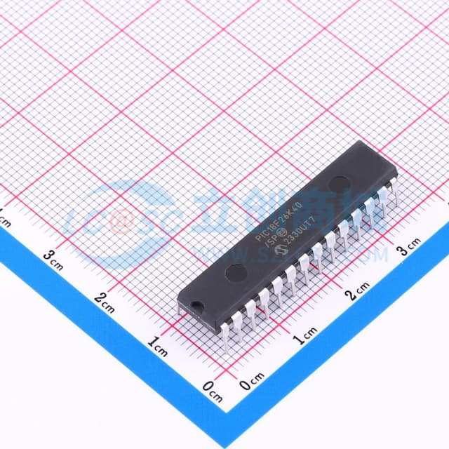 PIC18F26K40-I/SP 【插件】实物图