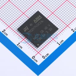 带DSP和DP-FPU的高性能ARM Cortex-M7 + Cortex-M4 MCU，具有2 MB Flash、1 MB RAM、480 MHz CPU、ART加速器、一级缓存、外部存储器接口、大量外设和SMPS缩略图