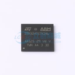 带DSP和DP-FPU的高性能ARM Cortex-M7 + Cortex-M4 MCU，具有2 MB Flash、1 MB RAM、480 MHz CPU、ART加速器、一级缓存、外部存储器接口、包括加密加速器在内的大量外设、安全服务支持、SMPS和MIPI-DSI缩略图