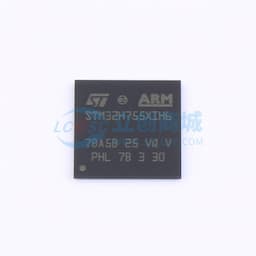 带DSP和DP-FPU的高性能ARM Cortex-M7 + Cortex-M4 MCU，具有2 MB Flash、1 MB RAM、480 MHz CPU、ART加速器、一级缓存、外部存储器接口、包括加密加速器在内的大量外设、安全服务支持和SMPS缩略图