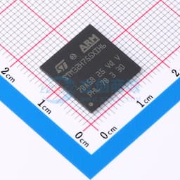 带DSP和DP-FPU的高性能ARM Cortex-M7 + Cortex-M4 MCU，具有2 MB Flash、1 MB RAM、480 MHz CPU、ART加速器、一级缓存、外部存储器接口、包括加密加速器在内的大量外设、安全服务支持和SMPS缩略图