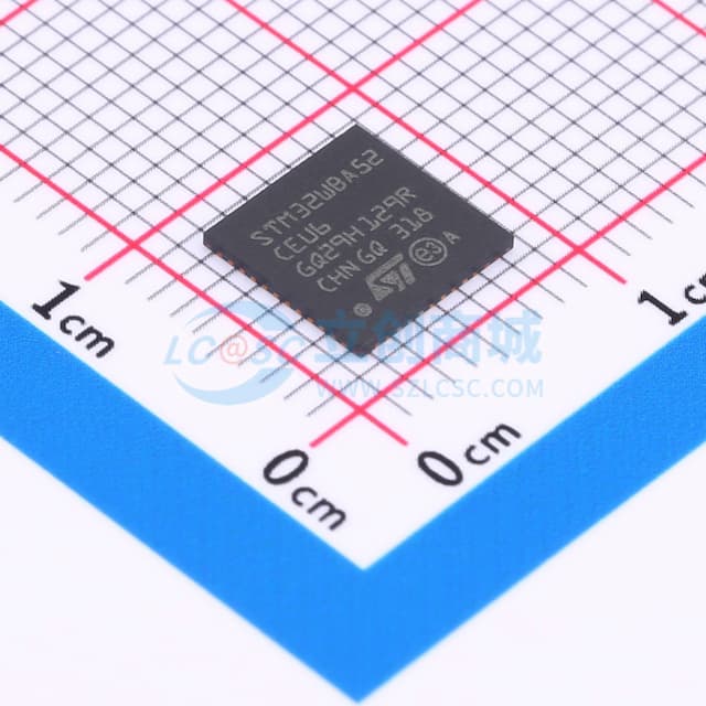 STM32WBA52CEU6实物图