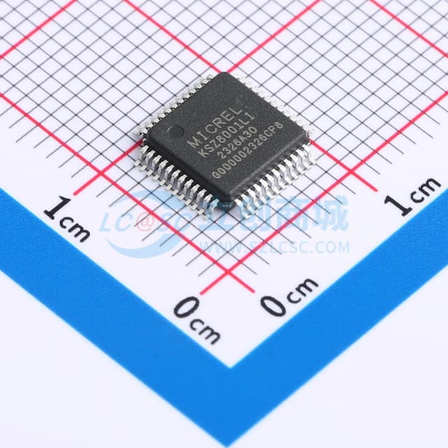 KSZ8001L/S 1.8V, 3.3V 10/100BASE-T/TX/FX 物理层收发器实物图