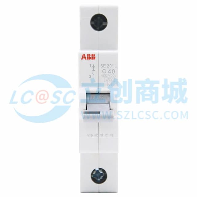 ABB 微型断路器 SE201-C40实物图
