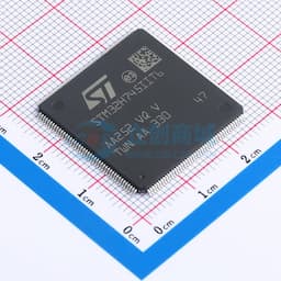 带DSP和DP-FPU的高性能ARM Cortex-M7 + Cortex-M4 MCU，具有2 MB Flash、1 MB RAM、480 MHz CPU、ART加速器、一级缓存、外部存储器接口、大量外设和SMPS缩略图