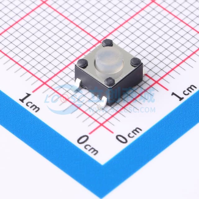 中行程 硅胶轻触开关 250gf实物图