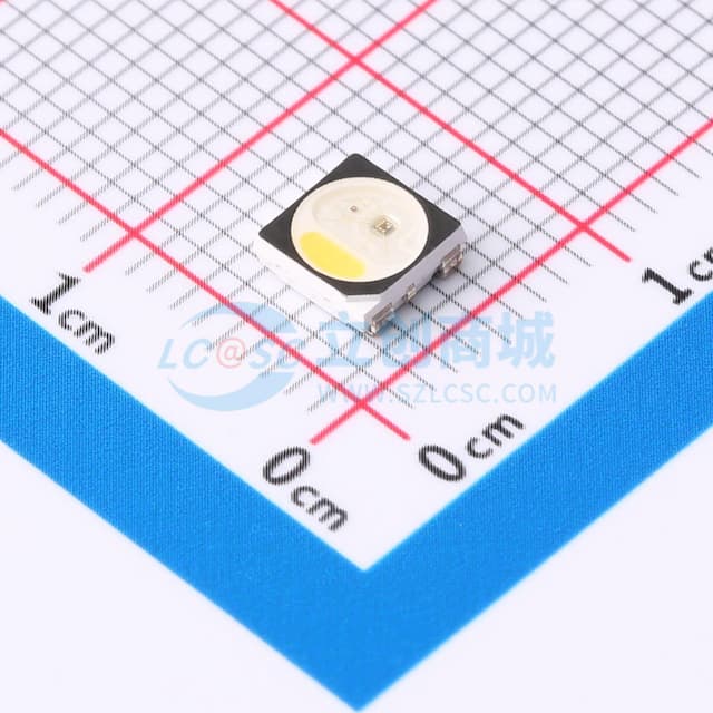 智能外控表面贴装四合一SMD型LED实物图