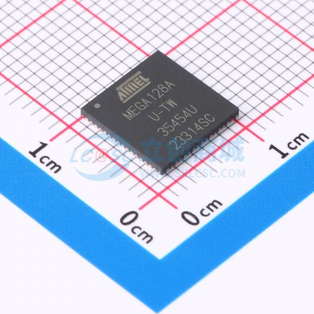 ATMEGA128A-MU实物图