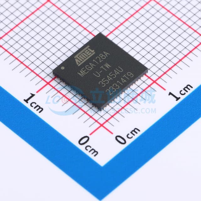 ATmega128A 低功耗 8 位微控制器实物图