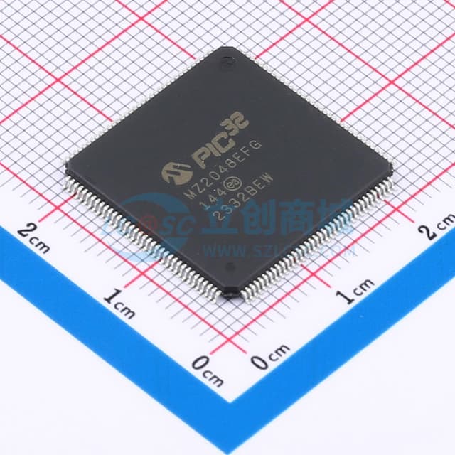PIC32MZ2048EFG144-I/PL实物图