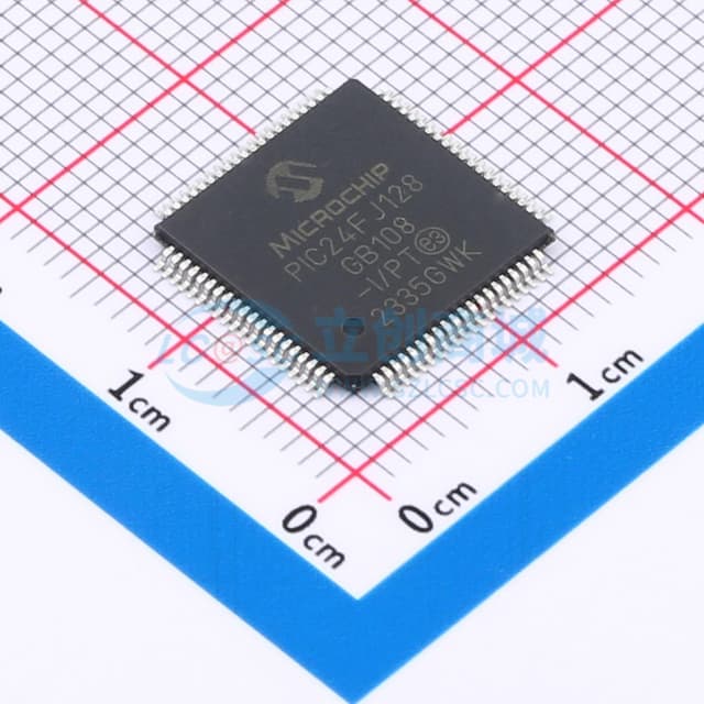 PIC24FJ128GB108-I/PT实物图