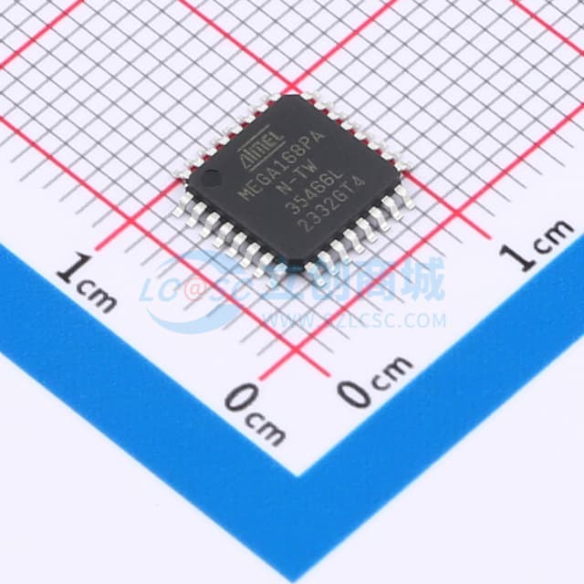 基于AVR增强型RISC架构的低功耗CMOS 8位微控制器实物图
