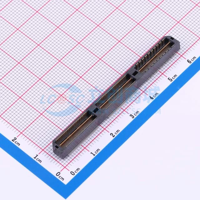 PIN:160P 间距:0.5mm 立贴实物图