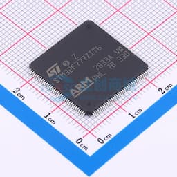 带DSP和FPU的高性能ARM Cortex-M7 MCU，具有2 MB Flash、216 MHz CPU、ART加速器、一级缓存、硬件加密、SDRAM、TFT、JPEG编解码器和DFSDM缩略图