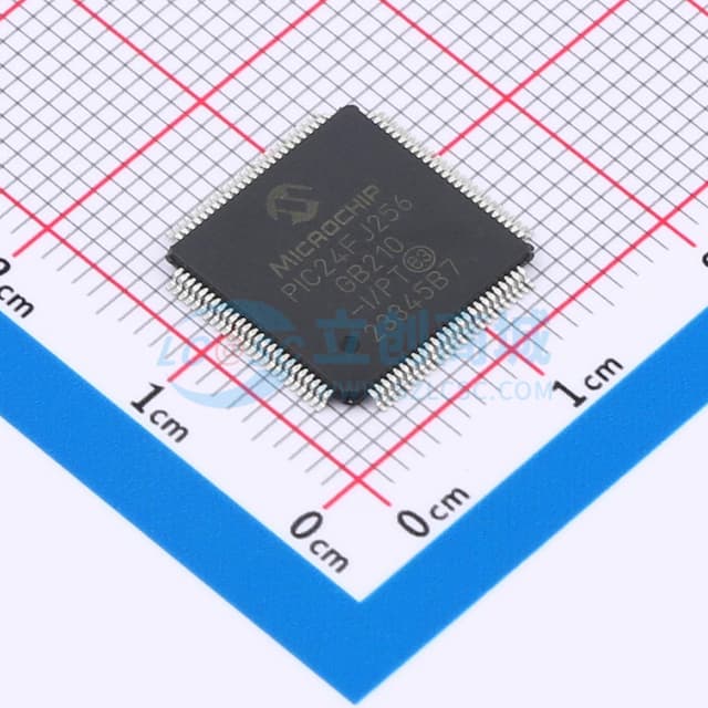 支持USB-On-The-Go (OTG)功能的64/100引脚、16位闪存微控制器实物图