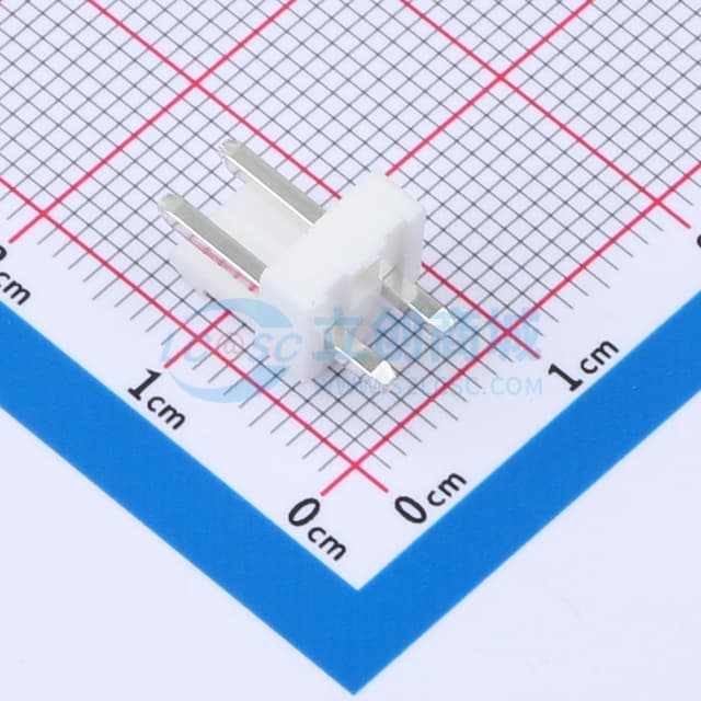 【插件】1x2P 间距:3.96mm 直插实物图