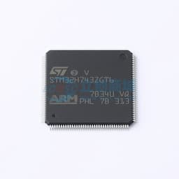 带DSP和DP-FPU的高性能ARM Cortex-M7 MCU，具有1 MB Flash、1 MB RAM、480 MHz CPU、一级缓存、外部存储器接口、JPEG编解码器和大量外设缩略图
