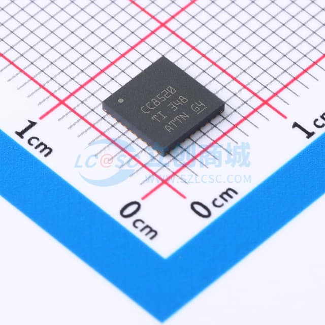 用于无线数字音频流传输的2.4GHz射频系统级芯片（RF SoC）实物图