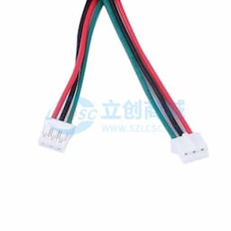 DEALON(德艺隆)PH2.0 端子线UL1.007#26 红/黑 /绿 双头反向 L=150mm 3P缩略图