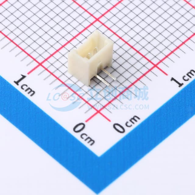 【插件】1x2P 间距:1.25mm 弯插 系列:PicoBlade(MX 1.25)实物图