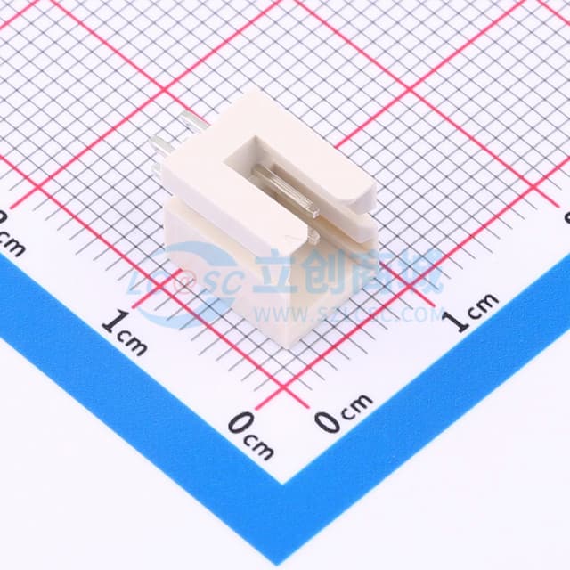 米色 2x2P 间距:2.5mm 直插实物图