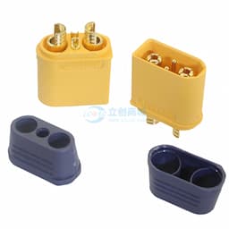 两件套 AMASS(艾迈斯)动力锂电池额定电流 40-50A 标准内接件接头XT90(2+2)-M.G.Y缩略图