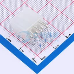 透明 2x3P 间距:4.2mm 弯插 系列:Mini-Fit(MX 4.2)缩略图