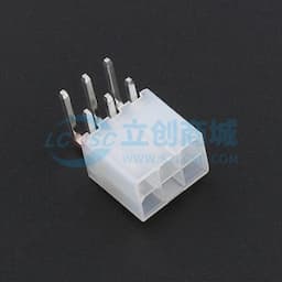 透明 2x3P 间距:4.2mm 弯插 系列:Mini-Fit(MX 4.2)缩略图