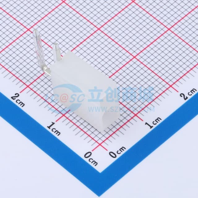 2x1P 间距:4.2mm 弯插实物图