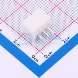 【插件】白色 1x3P 间距:2.54mm 直插缩略图