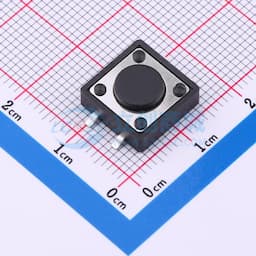 轻触开关12*12*4.5 贴片耐高温环保 编带装缩略图