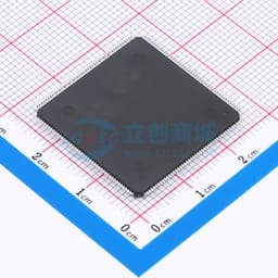 带DSP和DP-FPU的高性能ARM Cortex-M7 + Cortex-M4 MCU，具有2 MB Flash、1 MB RAM、480 MHz CPU、ART加速器、一级缓存、外部存储器接口、包括加密加速器在内的大量外设、安全服务支持、SMPS和MIPI-DSI缩略图