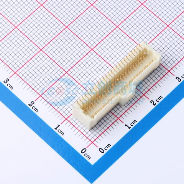 2x25P 1mm 卧贴实物图