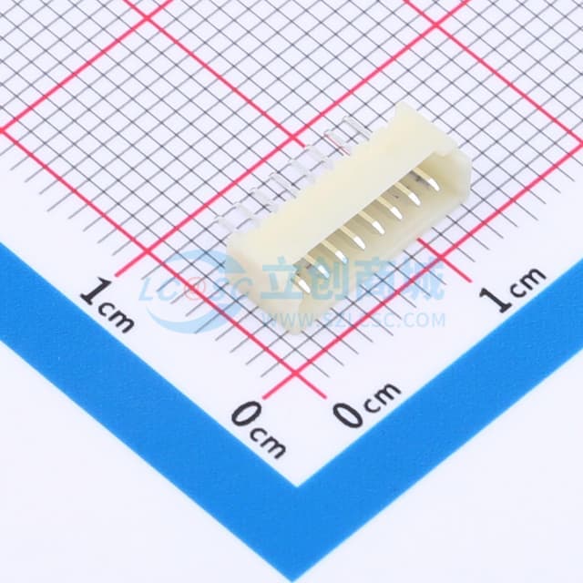 【插件】1x8P 间距:1.25mm 直插 系列:PicoBlade(MX 1.25)实物图